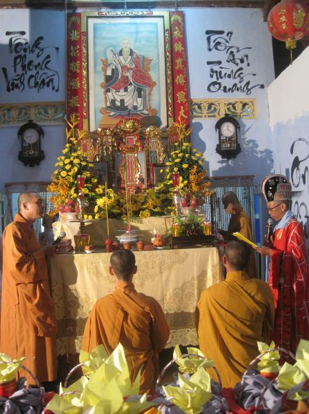 Chùa Quan Âm, Đồng Tháp tưng bừng chuẩn bị đại lễ Vu lan Báo hiếu