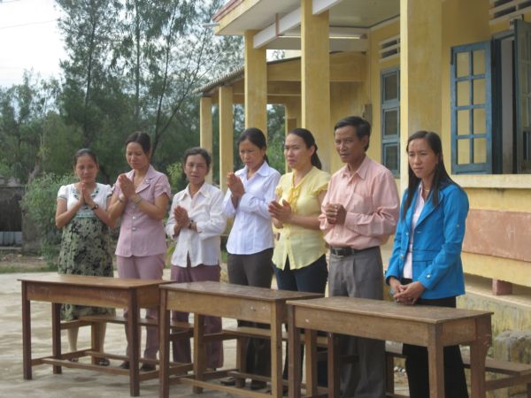 Phát 300 phần quà tại Quảng Nam và sự gặp gở người bạn chung trường ĐĐ. Thích Tâm Mẫn