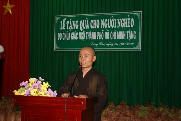 Đạo Phật Ngày Nay làm từ thiện tại Bà Rịa - Vũng Tàu