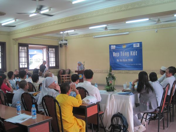 TP.HCM: HVPGVN tại TP.HCM, Ban tiếp nhận và Điều phối HIV/AIDS họp tổng kết dự án giai đoạn 2007 - 2010