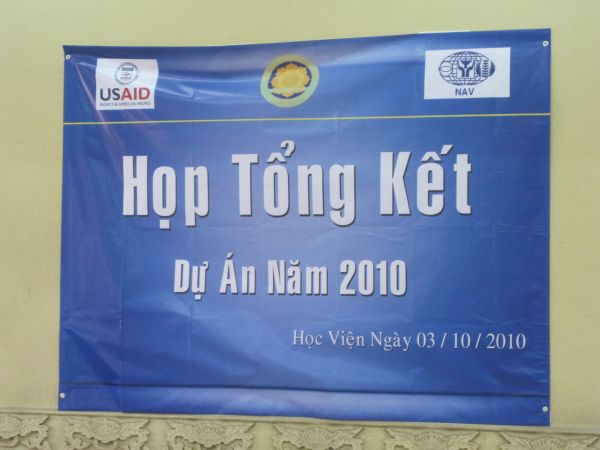 TP.HCM: HVPGVN tại TP.HCM, Ban tiếp nhận và Điều phối HIV/AIDS họp tổng kết dự án giai đoạn 2007 - 2010