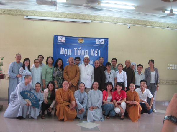 TP.HCM: HVPGVN tại TP.HCM, Ban tiếp nhận và Điều phối HIV/AIDS họp tổng kết dự án giai đoạn 2007 - 2010