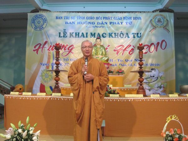 Bình Định – Chính thức khai mạc khóa tu Hương hội hè lần IV 2010