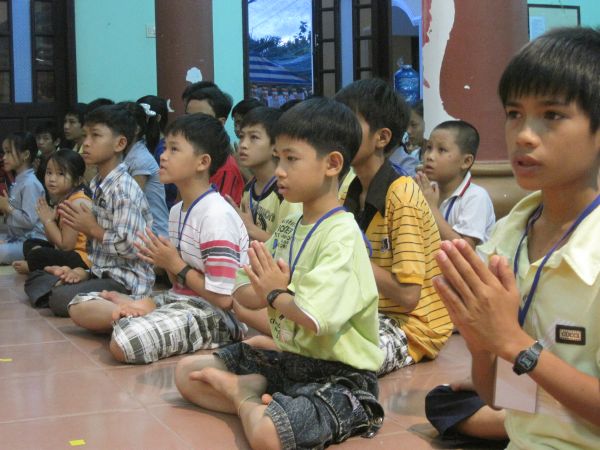 Bình Định – Chính thức khai mạc khóa tu Hương hội hè lần IV 2010