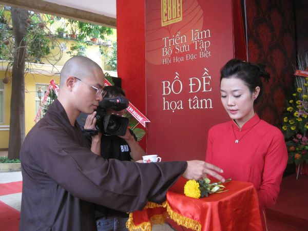 TP.HCM: Triển lãm bộ sưu tập hội họa đặc biệt “Bồ đề họa tâm”