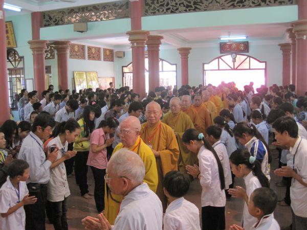 Bình Định – Chính thức khai mạc khóa tu Hương hội hè lần IV 2010