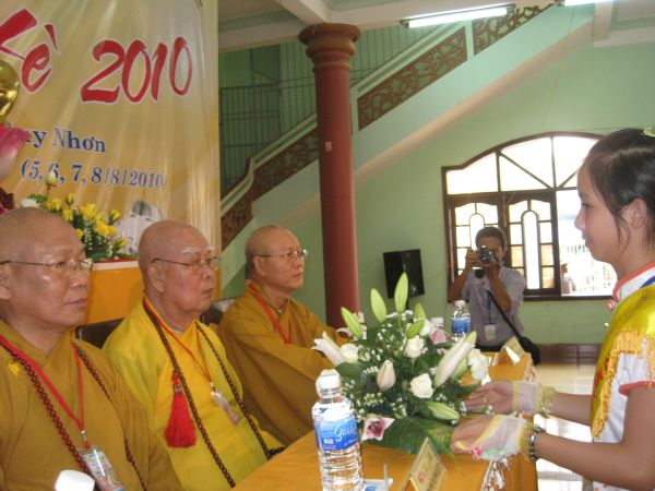 Bình Định – Chính thức khai mạc khóa tu Hương hội hè lần IV 2010