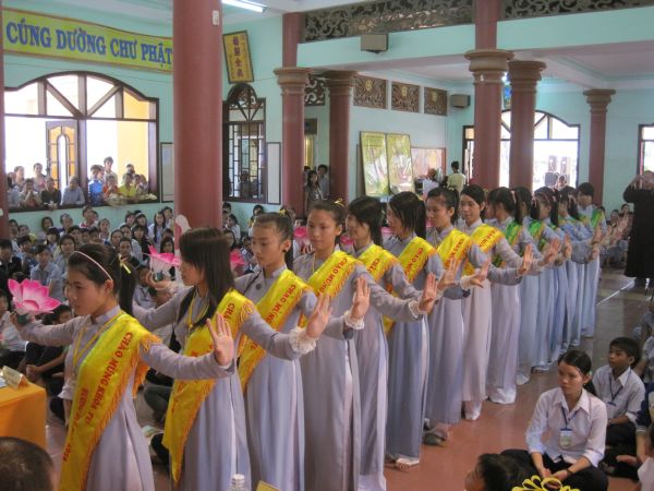 Bình Định – Chính thức khai mạc khóa tu Hương hội hè lần IV 2010