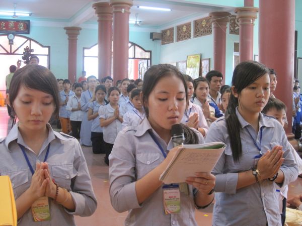 Bình Định – Chính thức khai mạc khóa tu Hương hội hè lần IV 2010