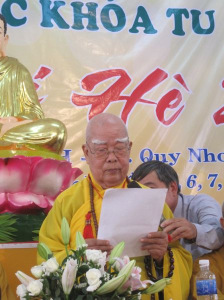 Bình Định – Chính thức khai mạc khóa tu Hương hội hè lần IV 2010