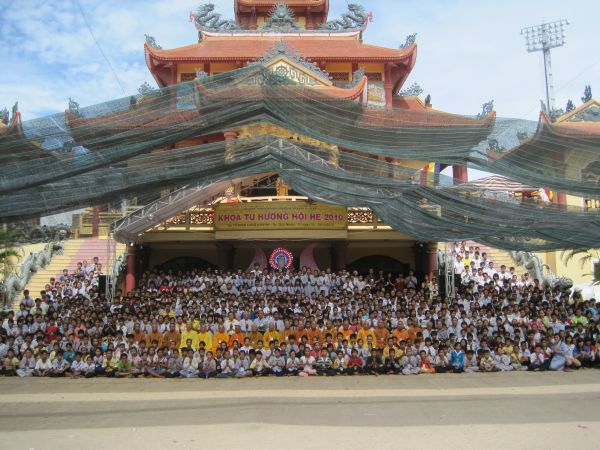 Bình Định – Chính thức khai mạc khóa tu Hương hội hè lần IV 2010