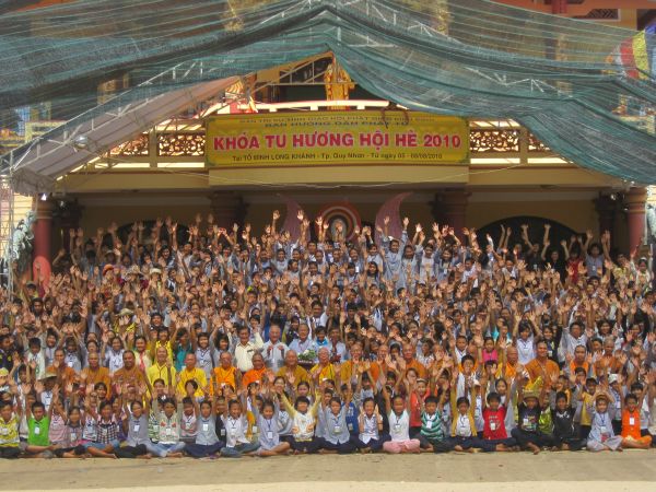 Bình Định – Chính thức khai mạc khóa tu Hương hội hè lần IV 2010