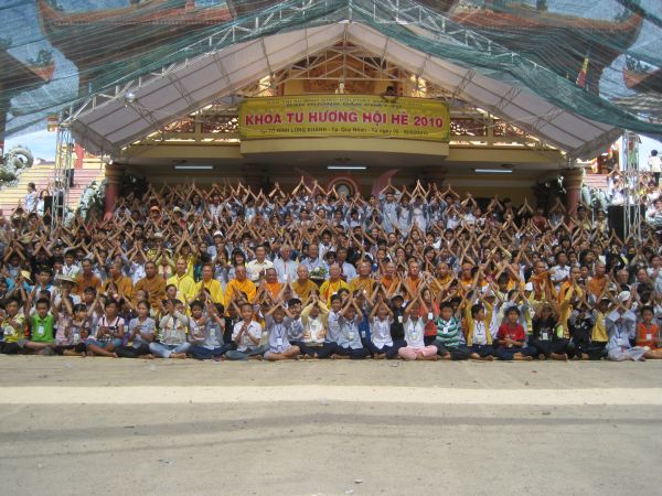 Bình Định – Chính thức khai mạc khóa tu Hương hội hè lần IV 2010