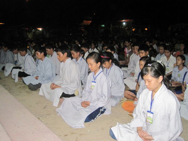 Chùm ảnh cuộc thi Văn nghệ và Duyên dáng áo lam của Hương hội hè 2010