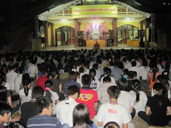 Chùm ảnh cuộc thi Văn nghệ và Duyên dáng áo lam của Hương hội hè 2010