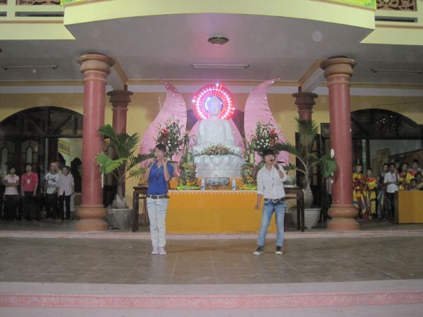 Chùm ảnh cuộc thi Văn nghệ và Duyên dáng áo lam của Hương hội hè 2010