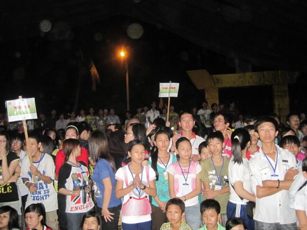 Chùm ảnh cuộc thi Văn nghệ và Duyên dáng áo lam của Hương hội hè 2010