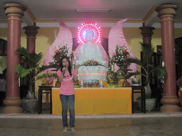 Chùm ảnh cuộc thi Văn nghệ và Duyên dáng áo lam của Hương hội hè 2010