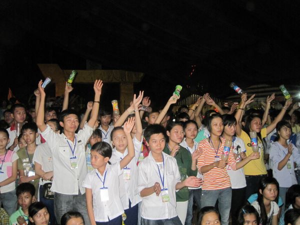 Chùm ảnh cuộc thi Văn nghệ và Duyên dáng áo lam của Hương hội hè 2010