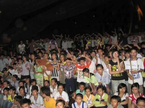 Chùm ảnh cuộc thi Văn nghệ và Duyên dáng áo lam của Hương hội hè 2010