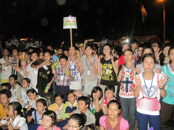 Chùm ảnh cuộc thi Văn nghệ và Duyên dáng áo lam của Hương hội hè 2010