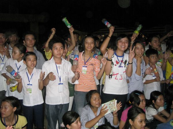 Chùm ảnh cuộc thi Văn nghệ và Duyên dáng áo lam của Hương hội hè 2010