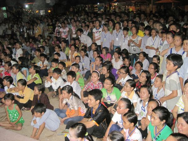 Chùm ảnh cuộc thi Văn nghệ và Duyên dáng áo lam của Hương hội hè 2010