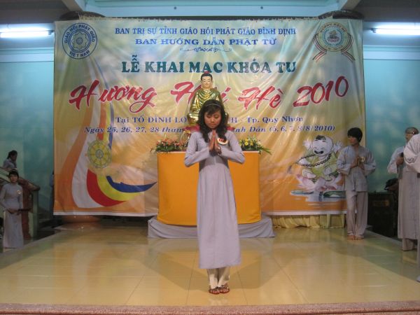 Chùm ảnh cuộc thi Văn nghệ và Duyên dáng áo lam của Hương hội hè 2010