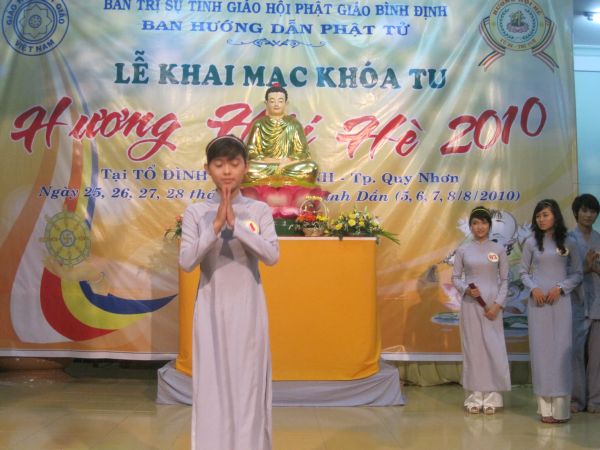 Chùm ảnh cuộc thi Văn nghệ và Duyên dáng áo lam của Hương hội hè 2010