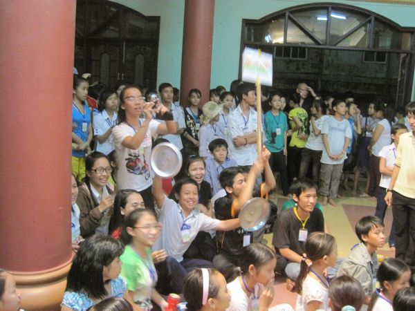 Chùm ảnh cuộc thi Văn nghệ và Duyên dáng áo lam của Hương hội hè 2010