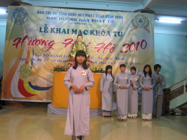 Chùm ảnh cuộc thi Văn nghệ và Duyên dáng áo lam của Hương hội hè 2010
