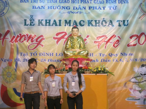 Chùm ảnh cuộc thi Văn nghệ và Duyên dáng áo lam của Hương hội hè 2010