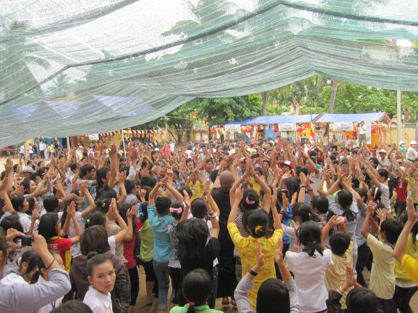 Chùm ảnh sinh hoạt ngày thứ ba khóa tu Hương hội hè - Bình Định