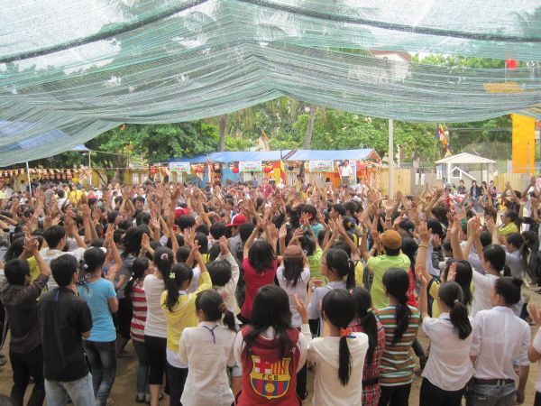 Chùm ảnh sinh hoạt ngày thứ ba khóa tu Hương hội hè - Bình Định