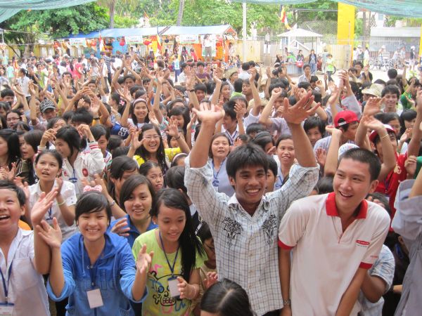 Chùm ảnh sinh hoạt ngày thứ ba khóa tu Hương hội hè - Bình Định