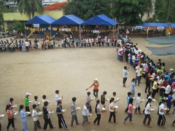 Chùm ảnh sinh hoạt ngày thứ ba khóa tu Hương hội hè - Bình Định