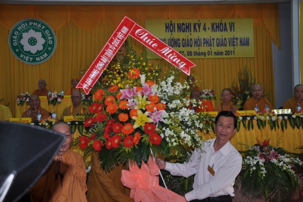 Chùm ảnh: Khai mạc Hội nghị kỳ 4 khóa VI TW GHPGVN
