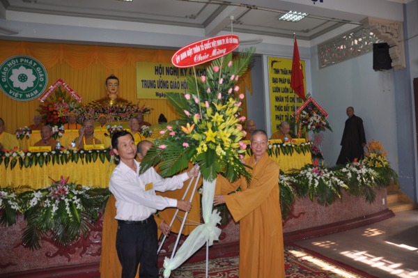 Chùm ảnh: Khai mạc Hội nghị kỳ 4 khóa VI TW GHPGVN