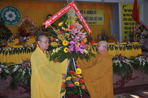 Chùm ảnh: Khai mạc Hội nghị kỳ 4 khóa VI TW GHPGVN