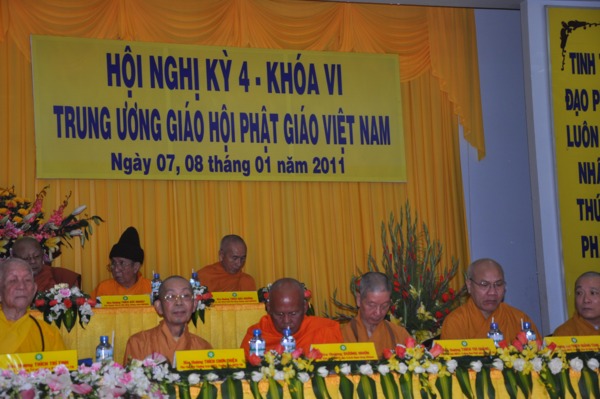 Chùm ảnh: Khai mạc Hội nghị kỳ 4 khóa VI TW GHPGVN