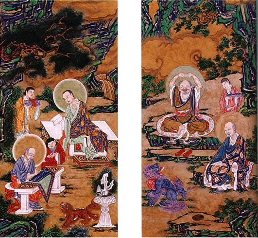 Hòa thượng Lý Vạn Phụng Hòa thượng (Lee Manbong) bậc thầy quốc gia Hàn Quốc về Nghệ thuật Phật giáo.