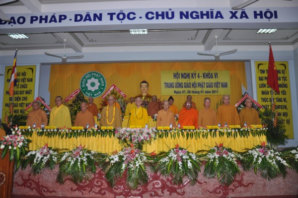 Chùm ảnh: Khai mạc Hội nghị kỳ 4 khóa VI TW GHPGVN
