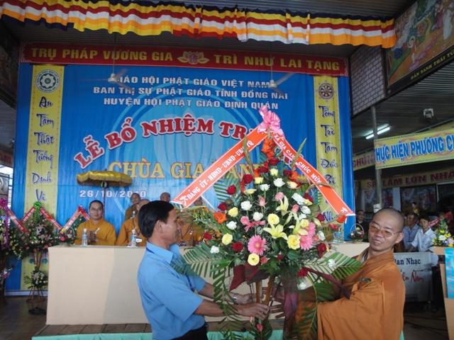 Đồng Nai - Lễ bổ nhiệm trụ trì chùa Gia Canh
