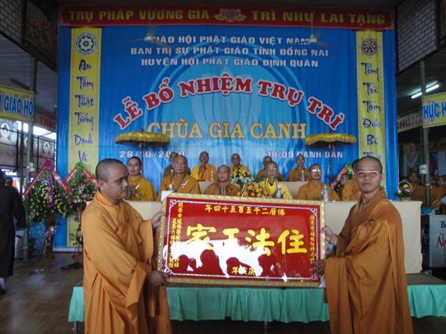 Đồng Nai - Lễ bổ nhiệm trụ trì chùa Gia Canh