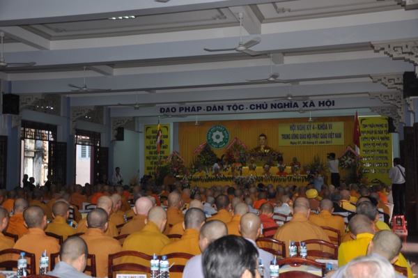 Chùm ảnh: Khai mạc Hội nghị kỳ 4 khóa VI TW GHPGVN