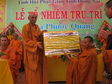 Đồng nai-Lễ Bổ Nhiệm Trụ Trì Chùa Phước Quang