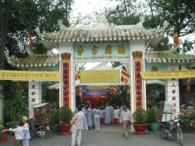 Lễ bổ nhiệm trụ trì chùa Pháp Hưng