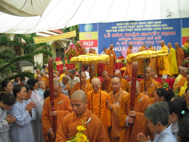 Lễ bổ nhiệm trụ trì chùa Pháp Hưng