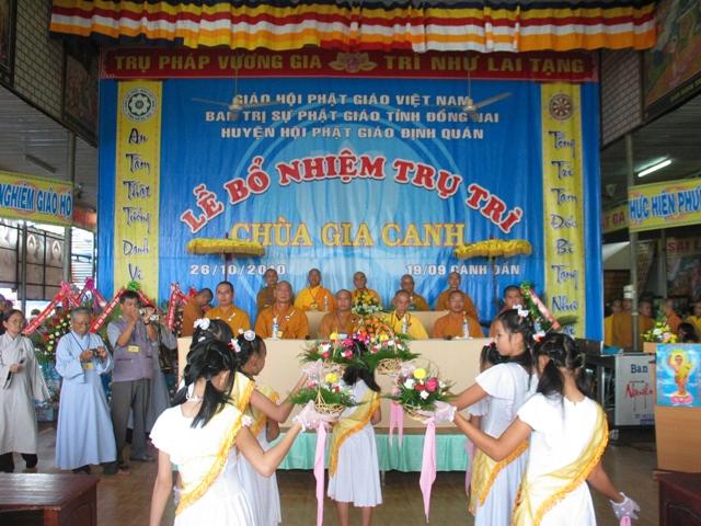 Đồng Nai - Lễ bổ nhiệm trụ trì chùa Gia Canh