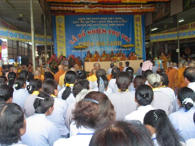 Đồng Nai - Lễ bổ nhiệm trụ trì chùa Gia Canh